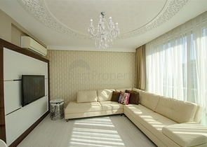 شقة النخبة 1 +1 مع الأثاث 150 متر من البحر ومشروع المارينا