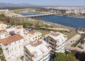 شقة النخبة 1 +1 مع الأثاث 150 متر من البحر ومشروع المارينا