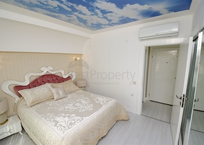 شقة النخبة 1 +1 مع الأثاث 150 متر من البحر ومشروع المارينا