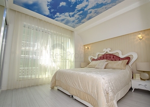 شقة النخبة 1 +1 مع الأثاث 150 متر من البحر ومشروع المارينا