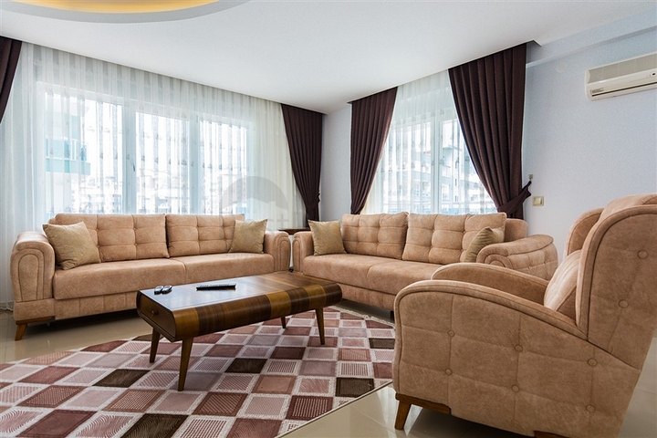 شقة غرفة نوم وصالة مفروشة ضمن مجمع سكني حديث في الانيا 