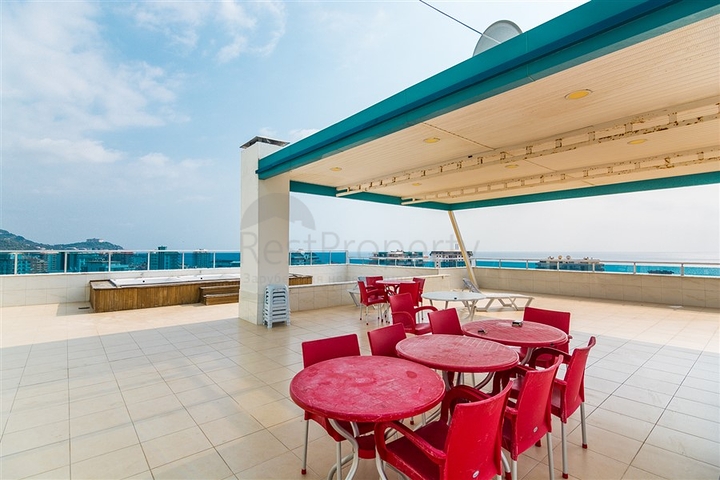 شقة غرفة نوم وصالة مفروشة ضمن مجمع سكني حديث في الانيا 