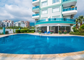 شقة غرفة نوم وصالة مفروشة ضمن مجمع سكني حديث في الانيا 