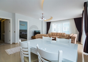 شقة غرفة نوم وصالة مفروشة ضمن مجمع سكني حديث في الانيا 