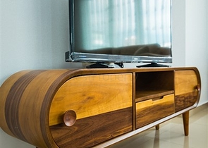 شقة غرفة نوم وصالة مفروشة ضمن مجمع سكني حديث في الانيا 