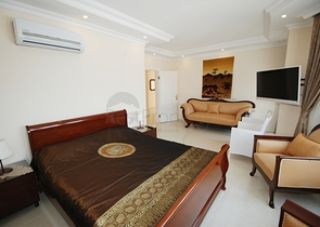 فيلا مستقلة باطلالة بحر - مفروشة -  في منطقة كارجي جاك / الانيا 