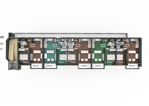 فرصة استثمارية - مجمع سكني قيد الانشاء في منطقة اوبا المركزية / الانيا 