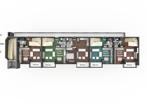 فرصة استثمارية - مجمع سكني قيد الانشاء في منطقة اوبا المركزية / الانيا 