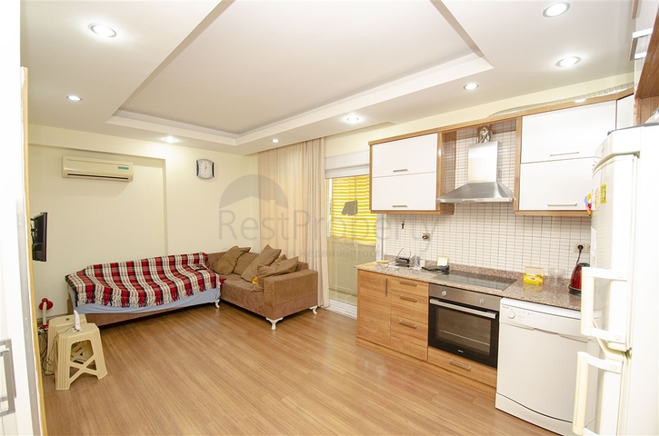 شقة مفروشة 1 +1 في أنطاليا