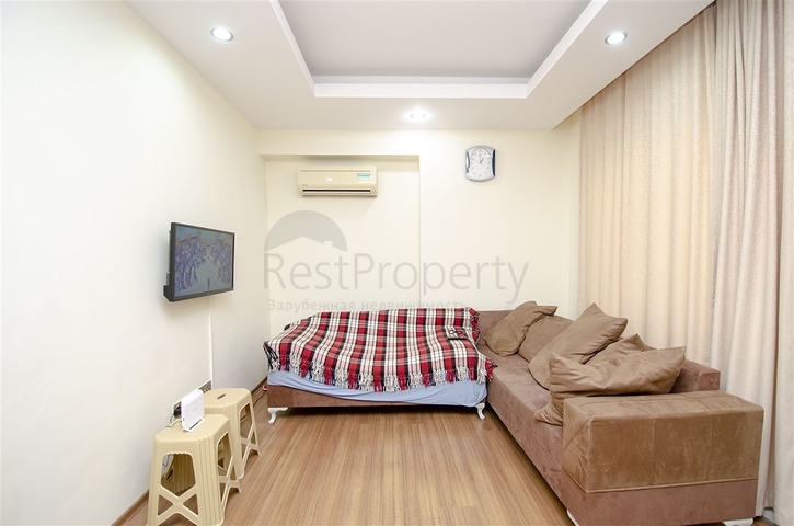 شقة مفروشة 1 +1 في أنطاليا