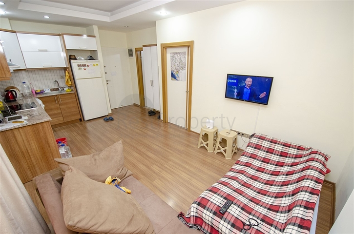 شقة مفروشة 1 +1 في أنطاليا