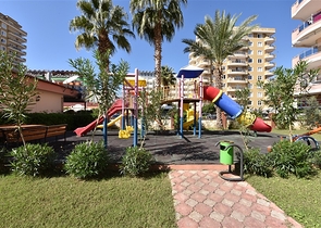 اطلالة بحر مباشرة - شقة مفروشة بتصميم غرفتين وصالة للبيع في الانيا 