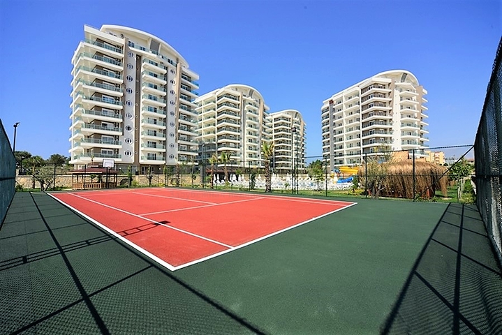 شقة غرفة وصالة مفروشة ضمن مجمع خمس نجوم في افسلار / الانيا 