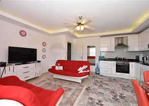 شقة غرفة وصالة مفروشة ضمن مجمع خمس نجوم في افسلار / الانيا 