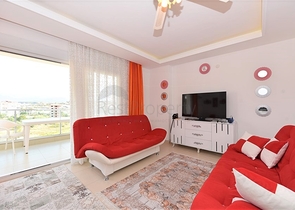 شقة غرفة وصالة مفروشة ضمن مجمع خمس نجوم في افسلار / الانيا 