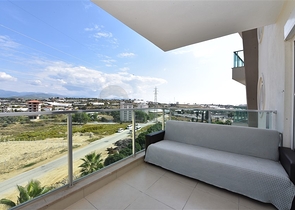 شقة غرفة وصالة مفروشة ضمن مجمع خمس نجوم في افسلار / الانيا 