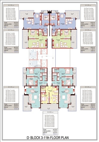 للمستثمرين - شقق ضمن مجمع سكني فاخر قيد الانشاء في مهموتلار / الانيا 