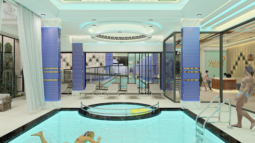 للمستثمرين - شقق ضمن مجمع سكني فاخر قيد الانشاء في مهموتلار / الانيا 