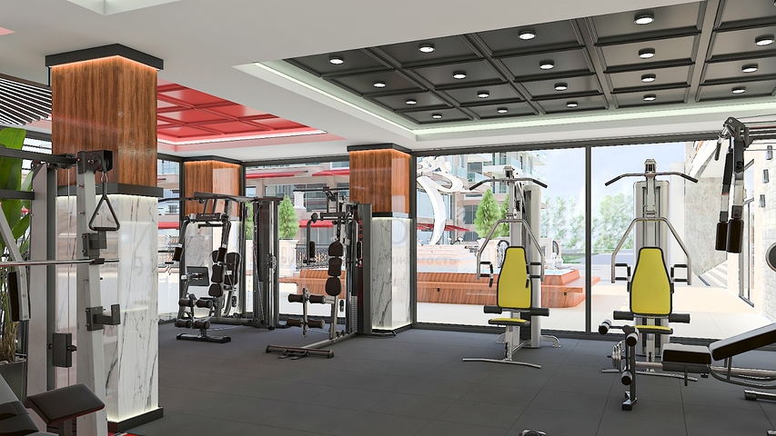 للمستثمرين - شقق ضمن مجمع سكني فاخر قيد الانشاء في مهموتلار / الانيا 