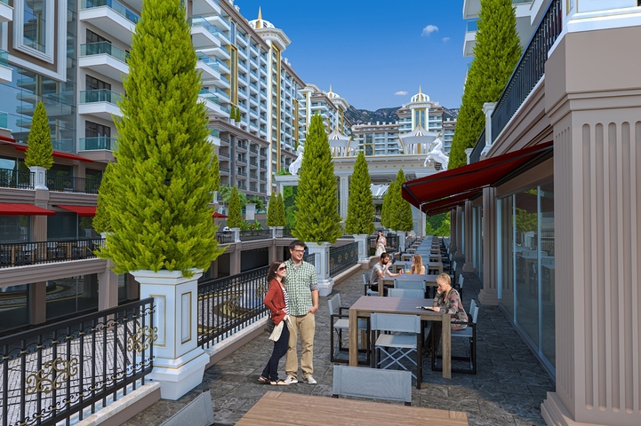 للمستثمرين - شقق ضمن مجمع سكني فاخر قيد الانشاء في مهموتلار / الانيا 