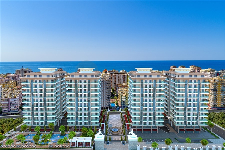 للمستثمرين - شقق ضمن مجمع سكني فاخر قيد الانشاء في مهموتلار / الانيا 