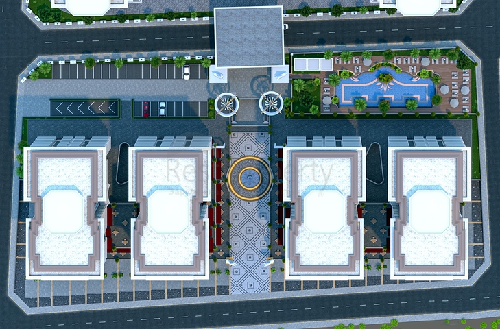 للمستثمرين - شقق ضمن مجمع سكني فاخر قيد الانشاء في مهموتلار / الانيا 