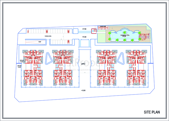 للمستثمرين - شقق ضمن مجمع سكني فاخر قيد الانشاء في مهموتلار / الانيا 