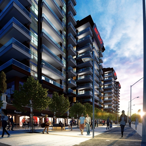 للمستثمرين - شقق ضمن مجمع سكني فاخر قيد الانشاء في مهموتلار / الانيا 