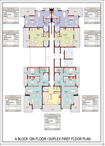 للمستثمرين - شقق ضمن مجمع سكني فاخر قيد الانشاء في مهموتلار / الانيا 