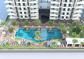 للمستثمرين - شقق ضمن مجمع سكني فاخر قيد الانشاء في مهموتلار / الانيا 