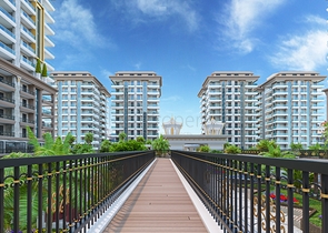 للمستثمرين - شقق ضمن مجمع سكني فاخر قيد الانشاء في مهموتلار / الانيا 