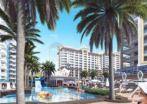 للمستثمرين - شقق ضمن مجمع سكني فاخر قيد الانشاء في مهموتلار / الانيا 