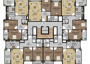 فرصة استثمارية - مجمع سكني جديد في مركز الانيا 