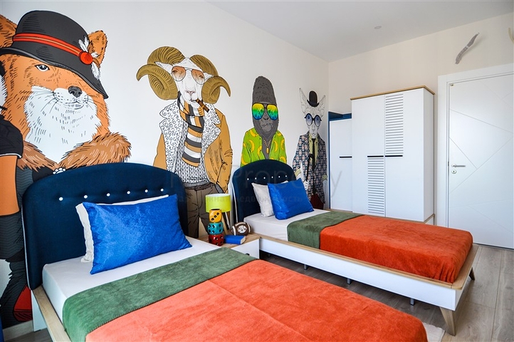 شقة ثلاث غرف وصالة فاخرة ضمن مركز مدينة الانيا