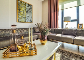 شقة ثلاث غرف وصالة فاخرة ضمن مركز مدينة الانيا