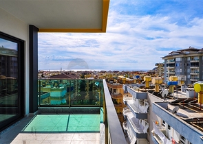 شقة ثلاث غرف وصالة فاخرة ضمن مركز مدينة الانيا