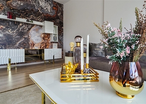 شقة ثلاث غرف وصالة فاخرة ضمن مركز مدينة الانيا