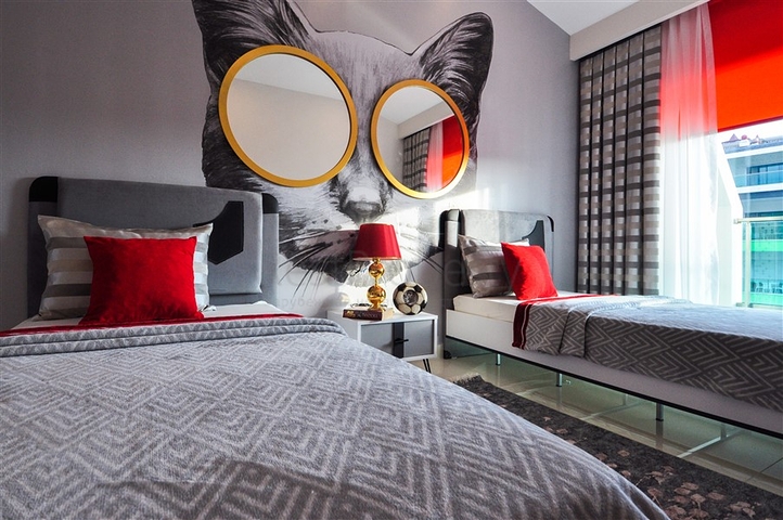 لعشاق الرفاهية والذوق الرفيع - دوبلكس فاخرة ضمن مجمع خمس نجوم في الانيا 