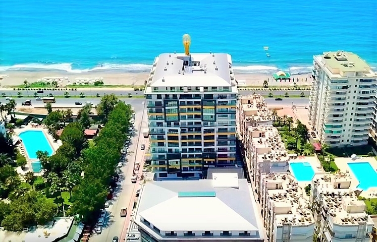 شقة 1 + 1 للإيجار في مجمع جيد الصيانة.