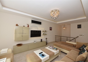 دوبلكس ثلاث غرف وصالة مفروشة - مع تراس واسع باطلالة ساحرة في مهموتلار / الانيا 