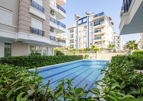 شقة 2 + 1 في منطقة هورما كونيالتي أنطاليا