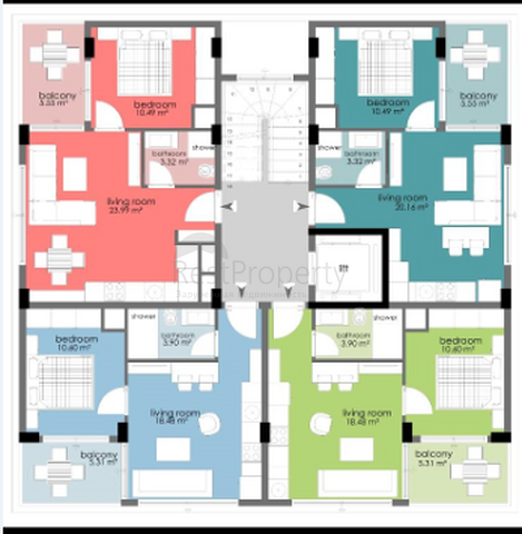 في مركز الانيا وعلى مسافة 100 متر من الشاطئ - مجمع سكني حديث بأسعار منافسة 