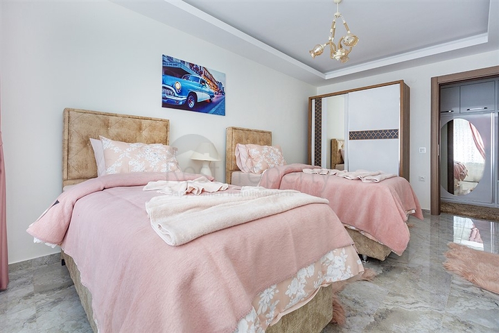 شقق غرفتين وصالة مفروشة ضمن مجمع حديث في مهموتلار / الانيا 