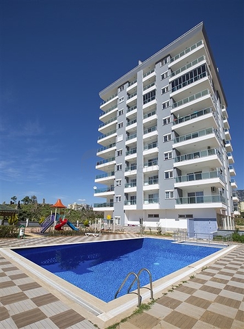 شقق غرفتين وصالة مفروشة ضمن مجمع حديث في مهموتلار / الانيا 