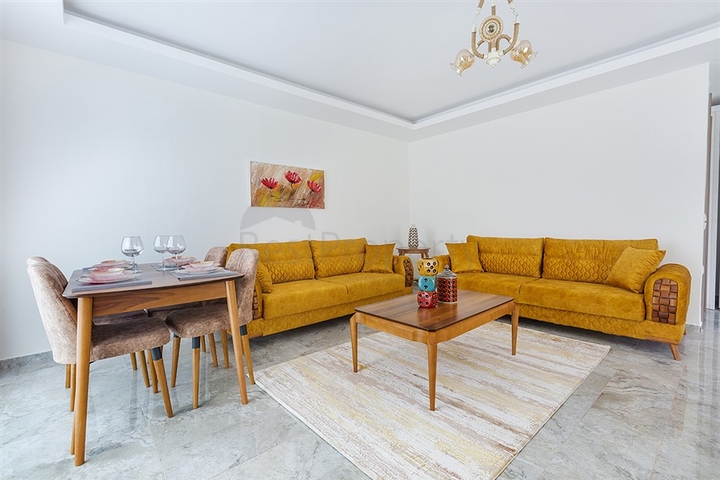 شقق غرفتين وصالة مفروشة ضمن مجمع حديث في مهموتلار / الانيا 