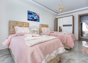 شقق غرفتين وصالة مفروشة ضمن مجمع حديث في مهموتلار / الانيا 