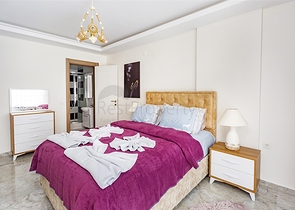 شقق غرفتين وصالة مفروشة ضمن مجمع حديث في مهموتلار / الانيا 