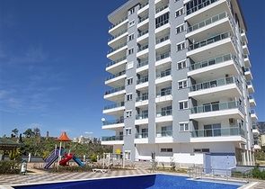 شقق غرفتين وصالة مفروشة ضمن مجمع حديث في مهموتلار / الانيا 