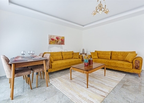 شقق غرفتين وصالة مفروشة ضمن مجمع حديث في مهموتلار / الانيا 