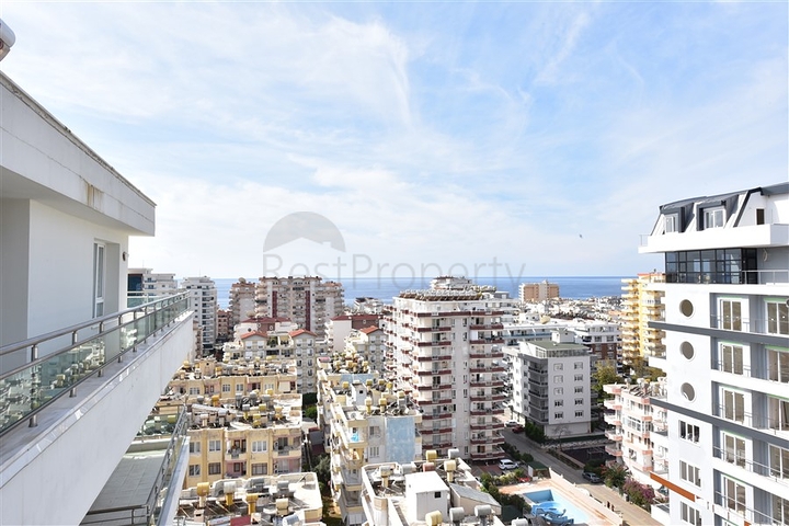 دوبلكس فاخرة - ثلاث غرف وصالة مفروشة - في مهوتلار / الانيا 